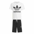 Conjunto Desportivo para Crianças Adidas Adicolor Branco 7-8 Anos