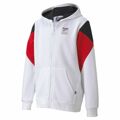 Casaco de Desporto Infantil Rebel Puma Block Full-zip Hoodie Branco 12 Anos