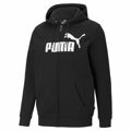 Polar com Capuz Homem Puma Essentials Big Logo Preto S