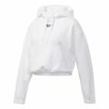 Polar com Capuz Mulher Reebok Sportswear Cropped Branco XS