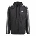 Casaco Corta-vento Unisexo Adidas Essentials Preto L