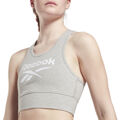 Top Desportivo de Mulher Reebok Bralet GR9393 Cinzento S