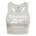 Top Desportivo de Mulher Reebok Bralet GR9393 Cinzento XS