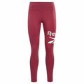 Leggings de Desporto de Mulher Reebok Identity Logo Vermelho S