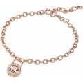 Bracelete Feminino Michael Kors Premium Ouro Rosa