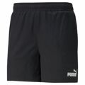 Calças para Adultos Puma Ess+ Tape Preto Homem XL