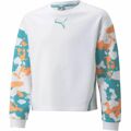 Camisola sem Capuz Menina Puma Alpha Crew G Branco 13-14 Anos