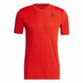 T-shirt de Futebol Adidas Club 3STR Tee Vermelho XL