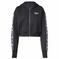 Casaco de Desporto para Mulher Reebok Tape Pack Full Zip Preto S