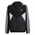 Casaco de Desporto Infantil Adidas Coupe-vent Colorblock Preto 7-8 Anos