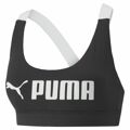 Sutiã Desportivo Puma Preto Branco Multicolor S