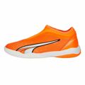 Chuteiras Infantis Puma Ultra Match Ll It + Laranja