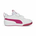 Sapatilhas de Desporto Infantis Puma Multiflex Sl V Branco Cor de Rosa 33