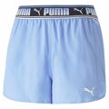 Calções de Desporto Puma Strong Azul Claro Mulher L