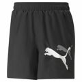 Calções de Desporto para Homem Puma Ess+ Logo Power Cat For All Time Preto L