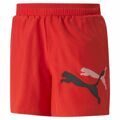 Calções de Desporto para Homem Puma Ess+ Logo Power Cat For All Time Vermelho M