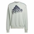 Polar sem Capuz Unissexo Adidas Essentials Brand Love Turquesa M