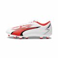 Chuteiras para Adultos Puma Ultra Play Fg/ag Branco Vermelho 42