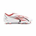 Chuteiras para Adultos Puma Ultra Play Fg/ag Branco Vermelho 43