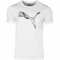 Camisola de Manga Curta Infantil Puma Active Sports Graphic Branco 15-16 Anos