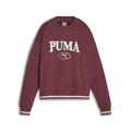 Polar sem Capuz Mulher Puma Squad Crew Fl Vermelho Escuro XS