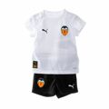 Conjunto de Desporto para Bebé Puma Valencia Cf Branco Preto 6-9 Meses