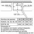 Frigorífico Combinado Bosch KGN36VIEA Aço Inoxidável (186 X 60 cm)