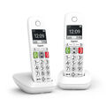 Telefone Fixo Gigaset E290 Duo Branco