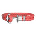 Bracelete Unissexo Paul Hewitt Ph-ph-l-s-cb Cor de Rosa Couro 18-19 cm