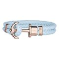 Bracelete Unissexo Paul Hewitt Ph-ph-l-r-bs Azul Couro 18-19 cm