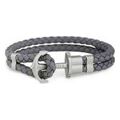 Bracelete Unissexo Paul Hewitt Cinzento Couro 15-16 cm