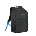 Mochila para Notebook Rivacase Regent 8069 Preto Ciano Monocromática