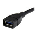 Cabo USB Startech USB3EXT6INBK Preto