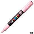 Marcador Posca PC-1M Rosa Claro (6 Unidades)