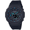 Relógio Masculino Casio G-shock Oak - Neon Blue Index Preto (ø 45 mm)