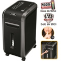 Destruidora de Papel Fellowes 99Ci, 18 Fls, 34L, Cd/dvds com Rodas