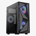 Caixa Semitorre Atx Aerocool Glider Cosmo-A-BK-v2 Preto