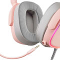 Auriculares com Microfone para Vídeojogos Mars Gaming Mhaxp Cor de Rosa