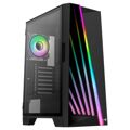 Caixa Semitorre Atx Aerocool Miragebk Preto Iluminação Rgb