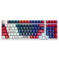 Teclado A4 Tech A4TKLA47263 Branco Multicolor Qwerty