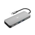 Hub USB Silicon Power SR30 Cinzento