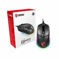 Rato Gaming Msi Clutch GM11 Preto Luzes com Cabo