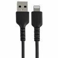 Cabo USB para Lightning Startech RUSBLTMM15CMB Preto 15 cm