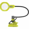 Lupa com Luz LED Ryobi Braço Flexível 2,25x 5x 400 Lm