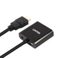 Adaptador Hdmi para Vga com áudio Unitek Y-6333 Preto