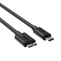 Cabo USB C para Micro USB B Unitek Y-C475BK Preto 1 M