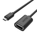 Adaptador Micro USB para USB Unitek Y-C438GBK Preto 20 cm