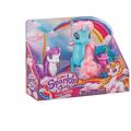 3 Figuras de Animais Sparkle Girlz Unicórnio