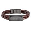 Bracelete Masculino Police PEJGB2009032 Couro 19 cm