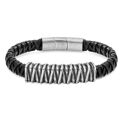 Bracelete Masculino Police PEJGB2112302 Couro 19 cm